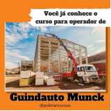 curso de operador de mini munck hidráulico Alto do Boa Vista